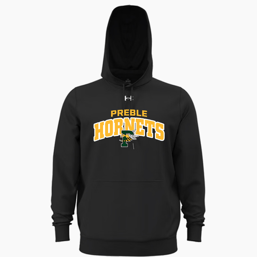 PREBLE HIGH SCHOOL HORNETS UA Men's Team Icon Fleece Hoodie