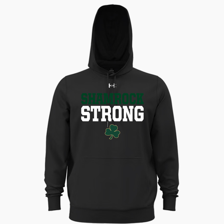 Bishop Feehan Shamrocks <span class="pdp-name-mascot">Bishop Feehan Shamrocks</span> UA Mens Team Icon Fleece Hoodie