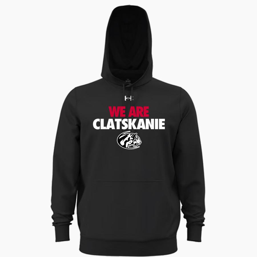 CLATSKANIE HIGH SCHOOL TIGERS <span class="pdp-name-mascot">CLATSKANIE TIGERS</span> UA Men's Icon Fleece Hoodie
