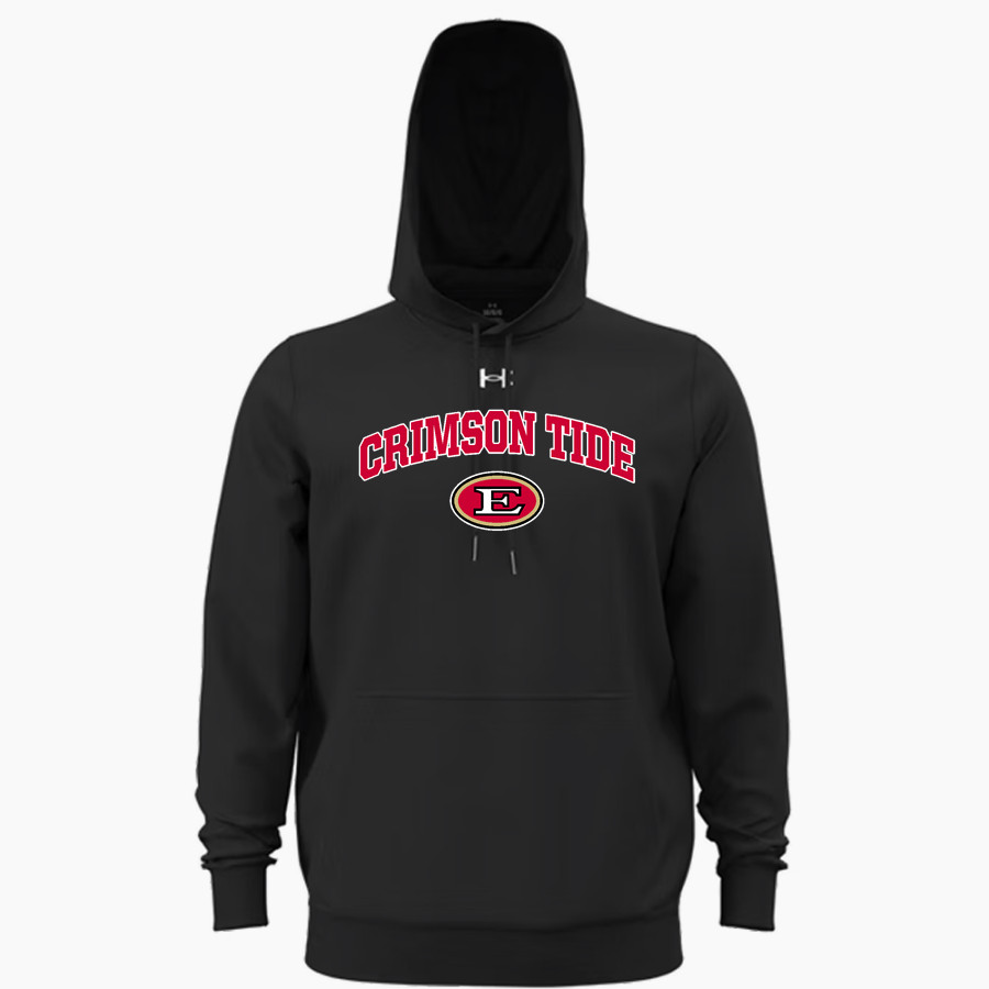 EVERETT HIGH SCHOOL CRIMSON TIDE UA Men's Team Icon Fleece Hoodie