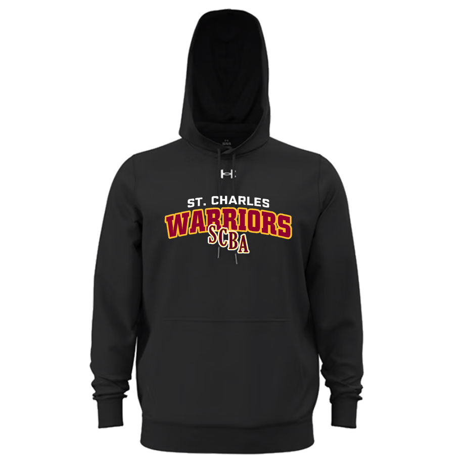 St. Charles Warriors <span class="pdp-name-mascot">St Charles Borromeo Warriors</span> UA Men's Icon Fleece Hoodie