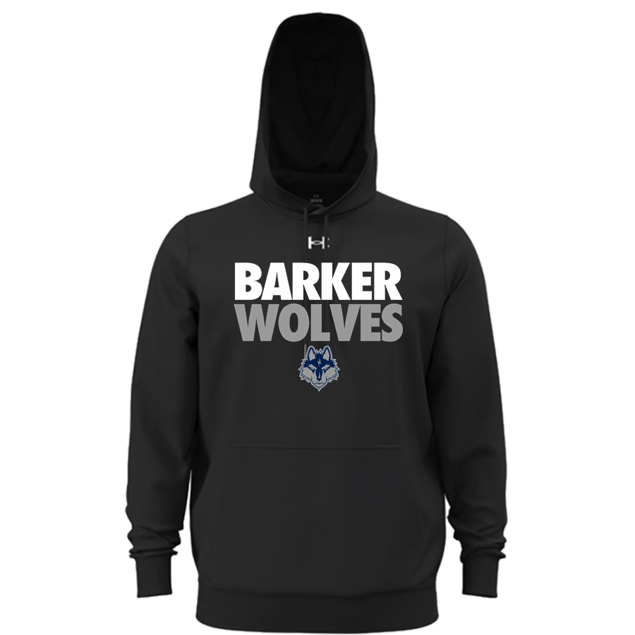 Barker Wolves <span class="pdp-name-mascot">Barker Wolves</span> UA Men's Icon Fleece Hoodie