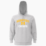 Massapequa Chiefs <span class="pdp-name-mascot">Massapequa Chiefs</span> UA Men's Icon Fleece Hoodie Front Thumbnail