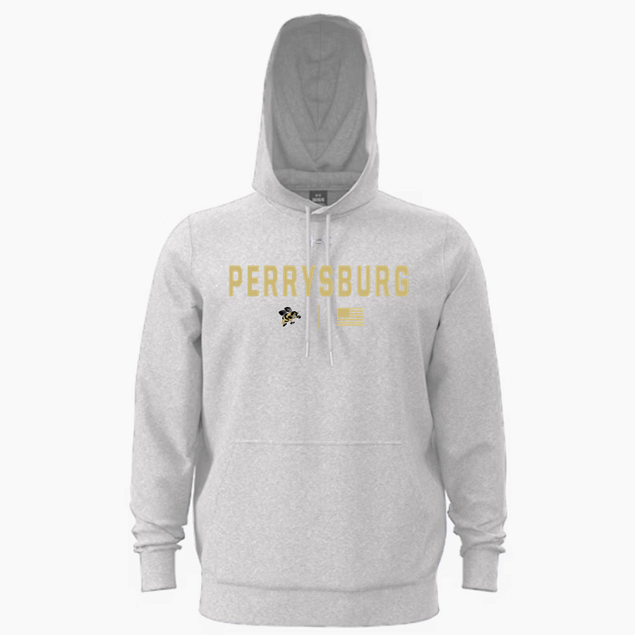 PERRYSBURG HIGH SCHOOL YELLOW JACKETS <span class="pdp-name-mascot">PERRYSBURG YELLOW JACKETS</span> UA Men's Icon Fleece Hoodie