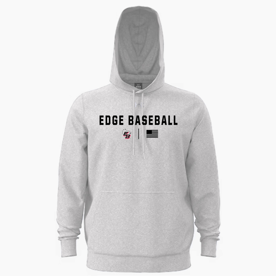 Edge Baseball Edge Baseball <span class="pdp-name-mascot">Edge Baseball</span> UA Mens Team Icon Fleece Hoodie
