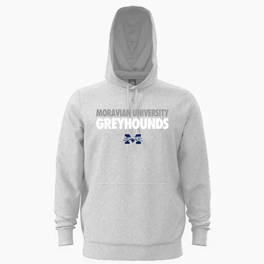 Moravian University Greyhounds UA Men's Team Icon Fleece Hoodie