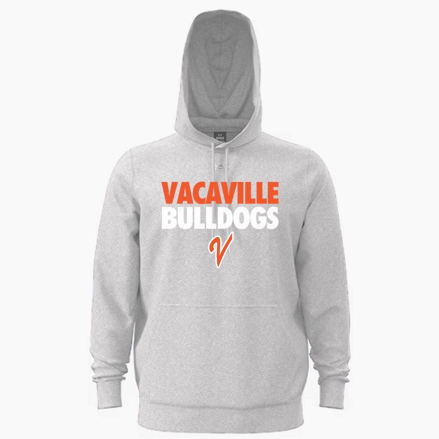 Vacaville Bulldogs <span class="pdp-name-mascot">Vacaville High School Bulldogs</span> UA Mens Team Icon Fleece Hoodie