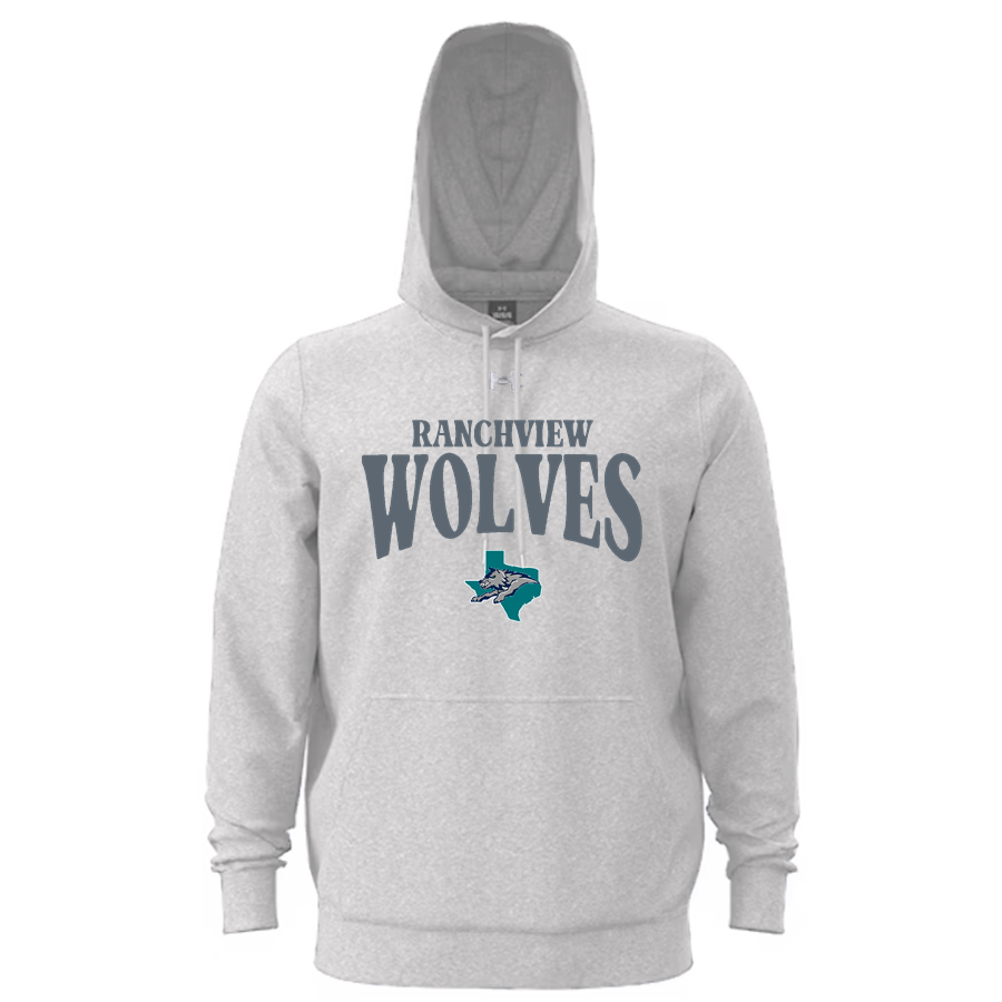 RANCHVIEW HIGH SCHOOL WOLVES <span class="pdp-name-mascot">RANCHVIEW WOLVES</span> UA Men's Icon Fleece Hoodie