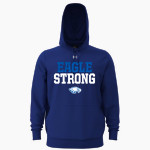 TERRELL ACADEMY EAGLES <span class="pdp-name-mascot">TERRELL ACADEMY EAGLES</span> UA Mens Team Icon Fleece Hoodie Front Thumbnail
