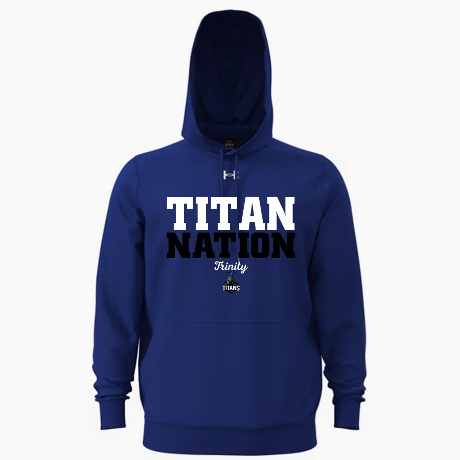 TRINITY COLLEGIATE SCHOOL TITANS <span class="pdp-name-mascot">TRINITY COLLEGIATE TITANS</span> UA Men's Team Icon Fleece Hoodie