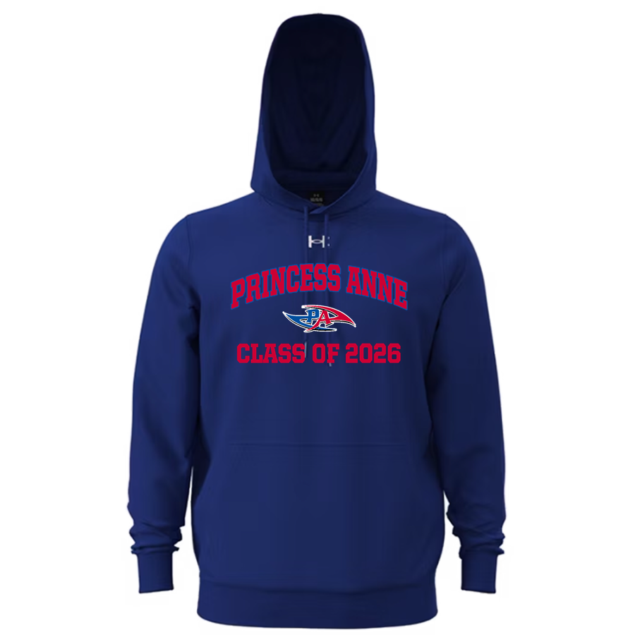 PRINCESS ANNE HIGH SCHOOL CAVALIERS <span class="pdp-name-mascot">PRINCESS ANNE CAVALIERS</span> UA Men's Icon Fleece Hoodie
