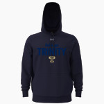 Trinity College Bantams The Official Online Store <span class="pdp-name-mascot">Trinity Bantams</span> UA Men's Icon Fleece Hoodie Front Thumbnail