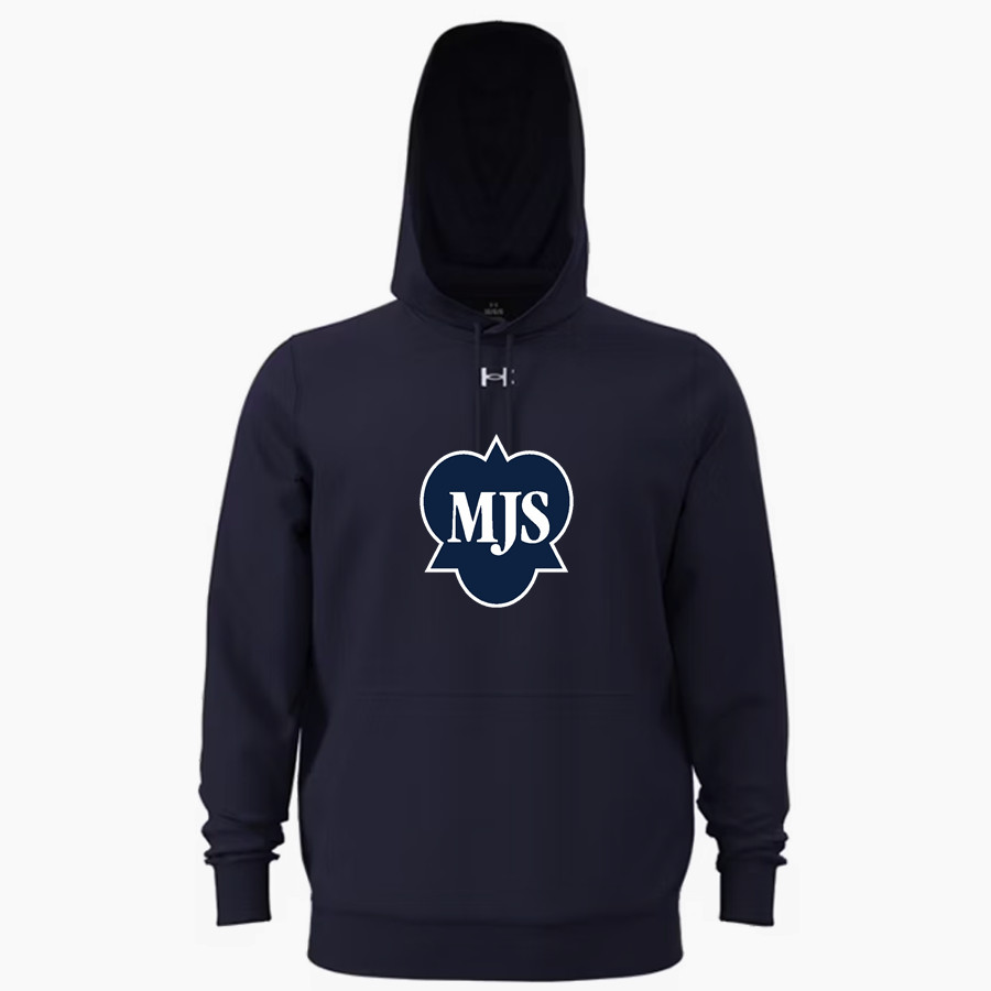 Mayfield Junior School Mustangs Online Store <span class="pdp-name-mascot">Mayfield Mustangs</span> UA Mens Team Icon Fleece Hoodie