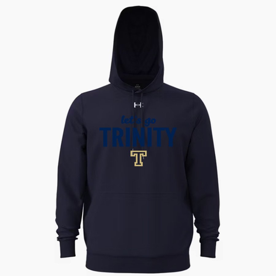 Trinity College Bantams The Official Online Store <span class="pdp-name-mascot">Trinity Bantams</span> UA Men's Icon Fleece Hoodie