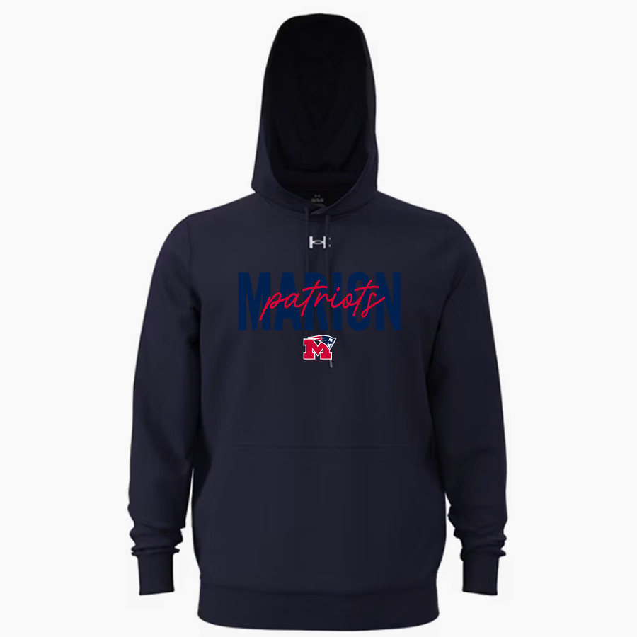 Marion Patriots <span class="pdp-name-mascot">Marion High School Patriots</span> UA Mens Team Icon Fleece Hoodie