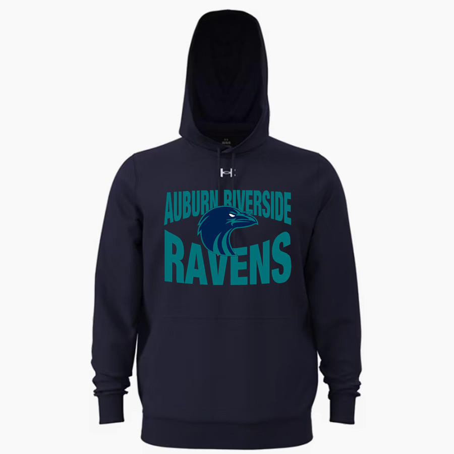 AUBURN RIVERSIDE HIGH SCHOOL RAVENS <span class="pdp-name-mascot">AUBURN RIVERSIDE RAVENS</span> UA Men's Icon Fleece Hoodie