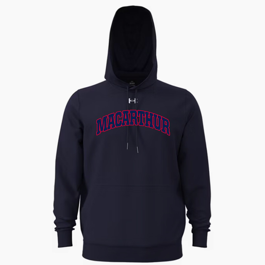 MacArthur Generals <span class="pdp-name-mascot">MACARTHUR HIGH SCHOOL Generals</span> UA Mens Team Icon Fleece Hoodie
