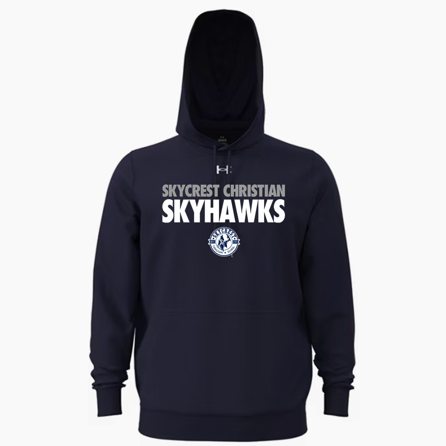 SKYCREST CHRISTIAN Skyhawks <span class="pdp-name-mascot">SKYCREST CHRISTIAN SCHOOL</span> UA Mens Team Icon Fleece Hoodie