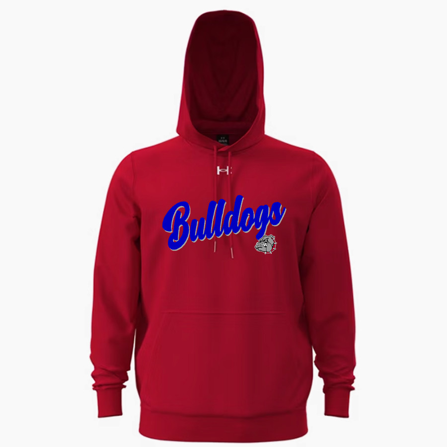 Boiling Springs Middle School bulldogs offical sideline store UA Men's Team Icon Fleece Hoodie