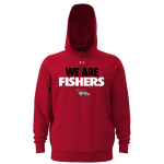 Fishers Chargers <span class="pdp-name-mascot">Fishers Chargers</span> UA Men's Icon Fleece Hoodie Front Thumbnail