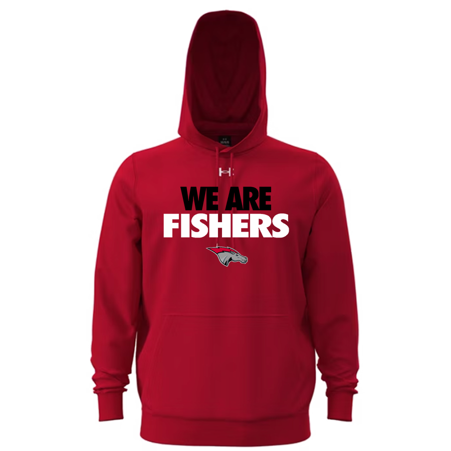 Fishers Chargers <span class="pdp-name-mascot">Fishers Chargers</span> UA Men's Icon Fleece Hoodie