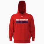 Mahomet-Seymour Bulldogs <span class="pdp-name-mascot">Mahomet-Seymour Bulldogs</span> UA Men's Icon Fleece Hoodie Front Thumbnail