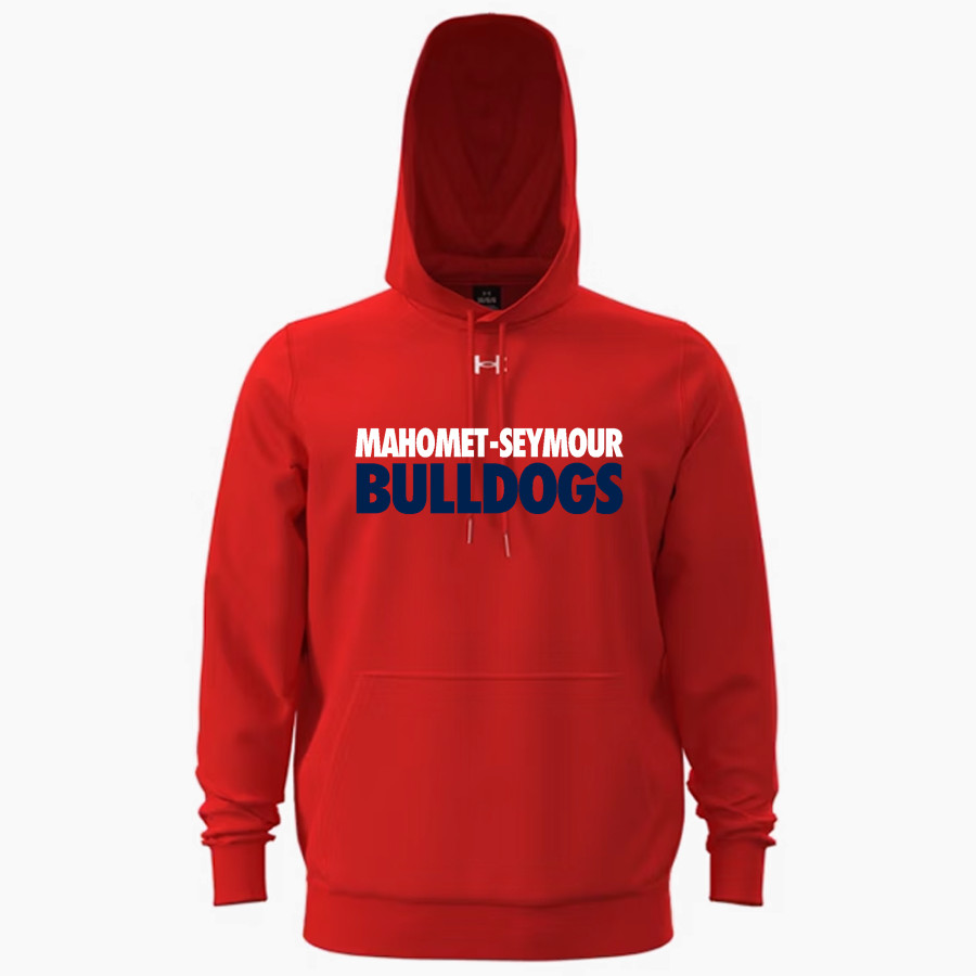 Mahomet-Seymour Bulldogs <span class="pdp-name-mascot">Mahomet-Seymour Bulldogs</span> UA Men's Icon Fleece Hoodie