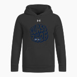 Crown of Life Knights <span class="pdp-name-mascot">Crown of Life Christian Academy Knights</span> UA Youth Icon Fleece Hoodie Front Thumbnail