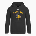 SAINT LAURENCE HIGH SCHOOL VIKINGS UA Youth Icon Fleece Hoodie Front Thumbnail