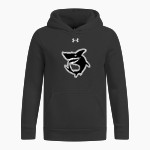 MALIBU HIGH SCHOOL SHARKS UA Youth Icon Fleece Hoodie Front Thumbnail