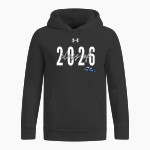 Clinton Christian Warriors UA Youth Icon Fleece Hoodie Front Thumbnail