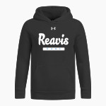 REAVIS HIGH SCHOOL RAMS UA Youth Icon Fleece Hoodie Front Thumbnail
