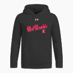 M.A.D Mavericks OFFICIAL ONLINE STORE <span class="pdp-name-mascot">Crieve Hall Youth Athletic Association Mad Mavericks</span> UA Youth Icon Fleece Hoodie Front Thumbnail