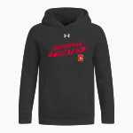 COFFEEVILLE HIGH SCHOOL PIRATES UA Youth Icon Fleece Hoodie Front Thumbnail
