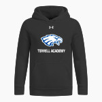 TERRELL ACADEMY EAGLES <span class="pdp-name-mascot">TERRELL ACADEMY EAGLES</span> UA Youth Icon Fleece Hoodie Front Thumbnail