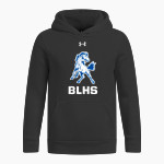 BLHS Mustangs <span class="pdp-name-mascot">BLHS Mustangs</span> UA Youth Icon Fleece Hoodie Front Thumbnail