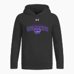HARTINGTON-NEWCASTLE WILDCATS WILDCATS UA Youth Icon Fleece Hoodie Front Thumbnail