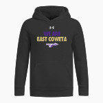 EAST COWETA HIGH SCHOOL INDIANS UA Youth Icon Fleece Hoodie Front Thumbnail