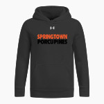 SPRINGTOWN HIGH SCHOOL PORCUPINES UA Youth Icon Fleece Hoodie Front Thumbnail