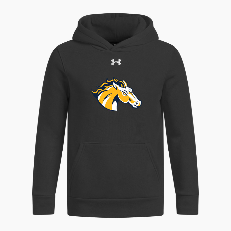 Breck Mustangs <span class="pdp-name-mascot">Breck School Mustangs</span> UA Youth Icon Fleece Hoodie