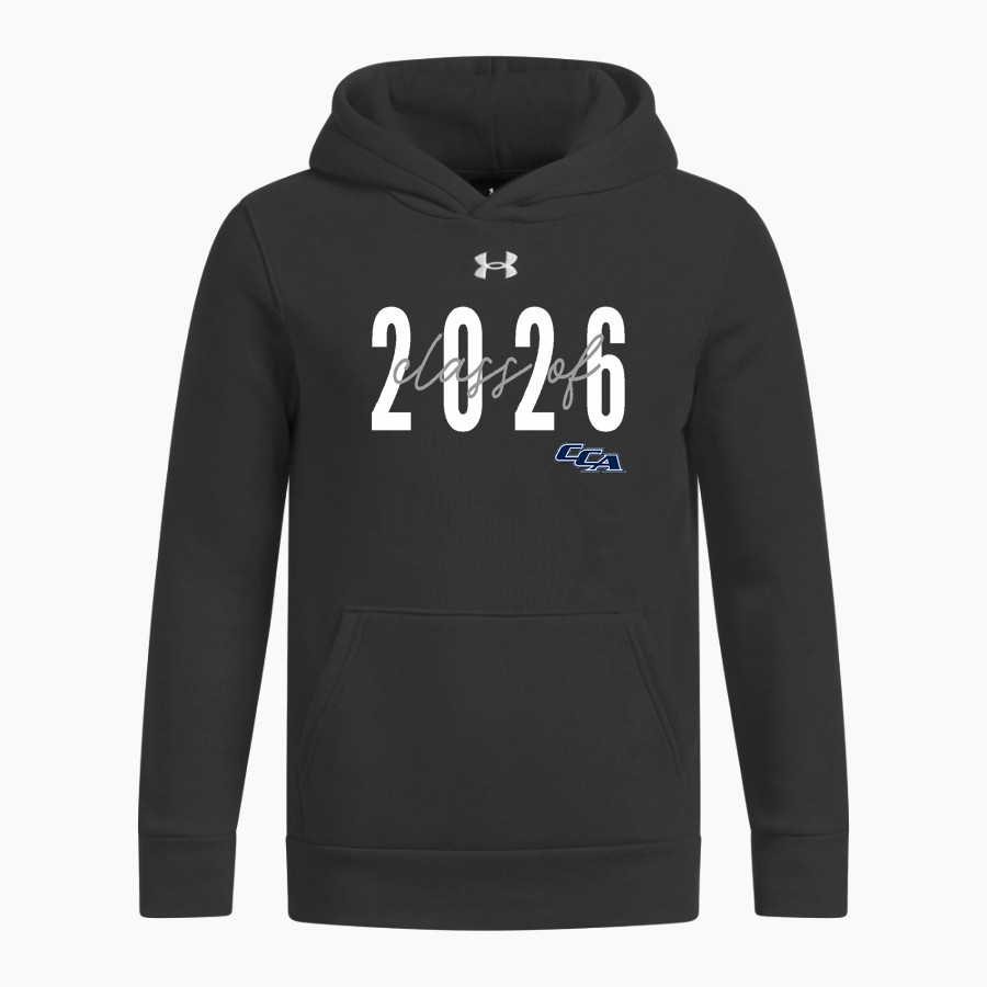 Clinton Christian Warriors UA Youth Icon Fleece Hoodie