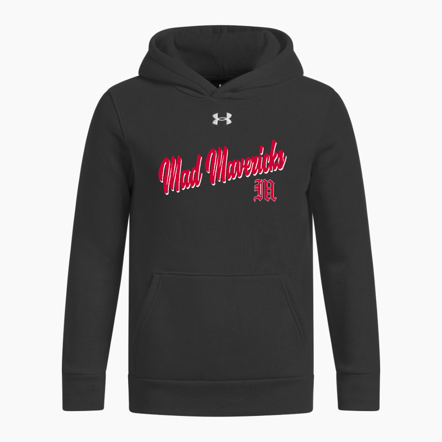 M.A.D Mavericks OFFICIAL ONLINE STORE <span class="pdp-name-mascot">Crieve Hall Youth Athletic Association Mad Mavericks</span> UA Youth Icon Fleece Hoodie