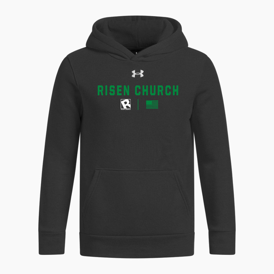 Risen Church <span class="pdp-name-mascot">Risen Church</span> UA Youth Icon Fleece Hoodie
