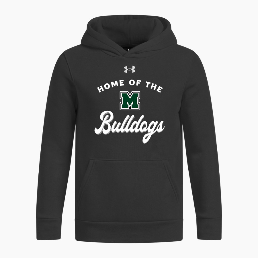 MELBOURNE HIGH SCHOOL BULLDOGS <span class="pdp-name-mascot">MELBOURNE BULLDOGS</span> UA Youth Icon Fleece Hoodie