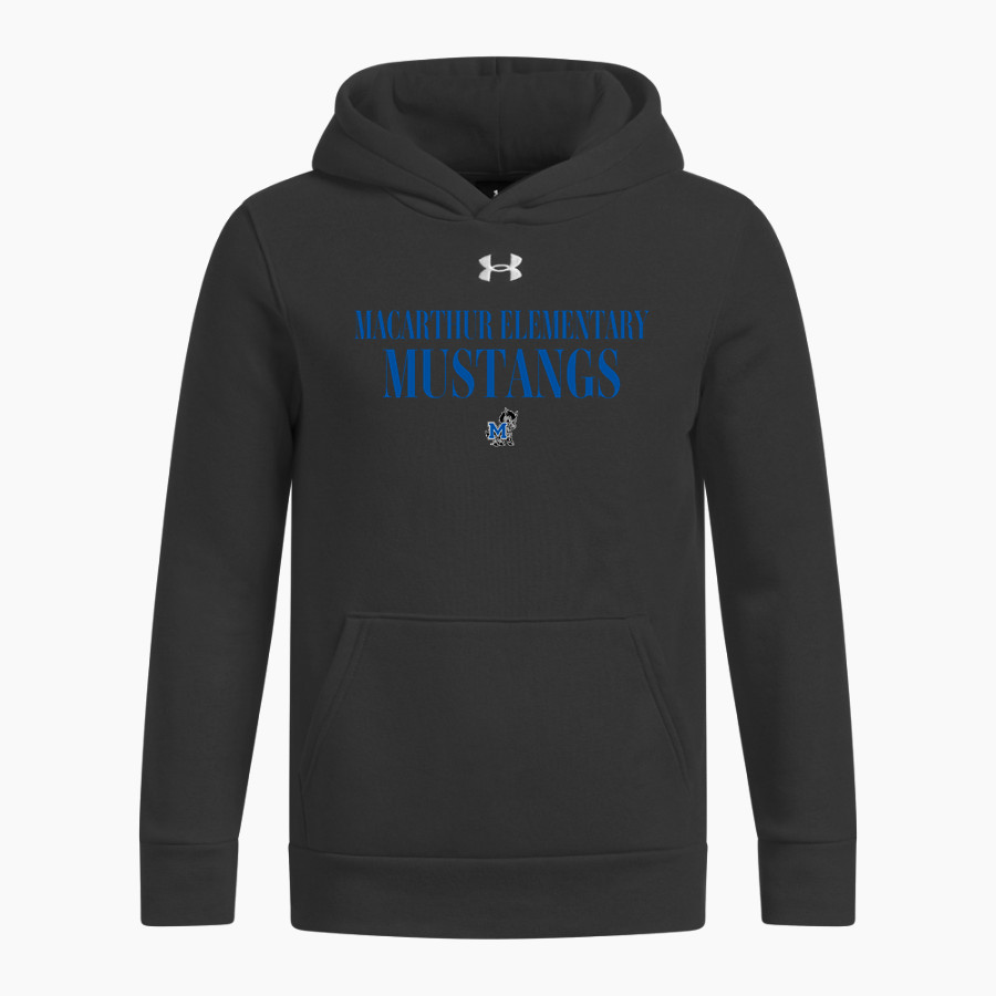 MacArthur Elementary Mustangs <span class="pdp-name-mascot">McArthur Elementary</span> UA Youth Icon Fleece Hoodie
