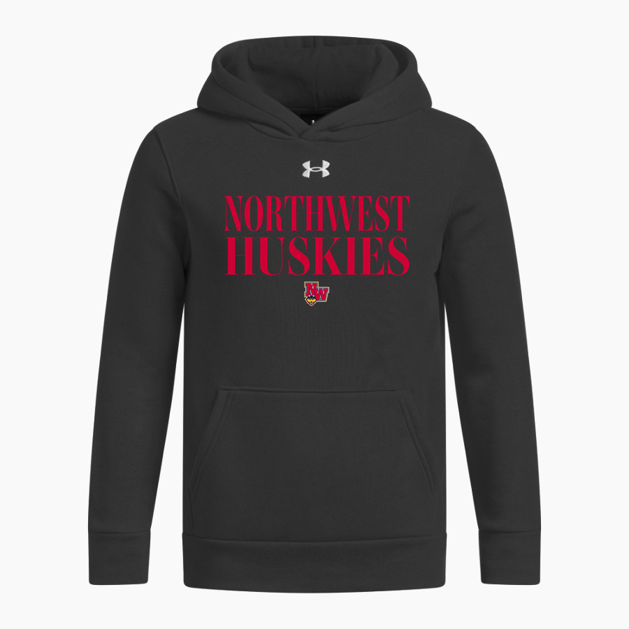 NORTHWEST HIGH SCHOOL HUSKIES <span class="pdp-name-mascot">NORTHWEST HUSKIES</span> UA Youth Icon Fleece Hoodie