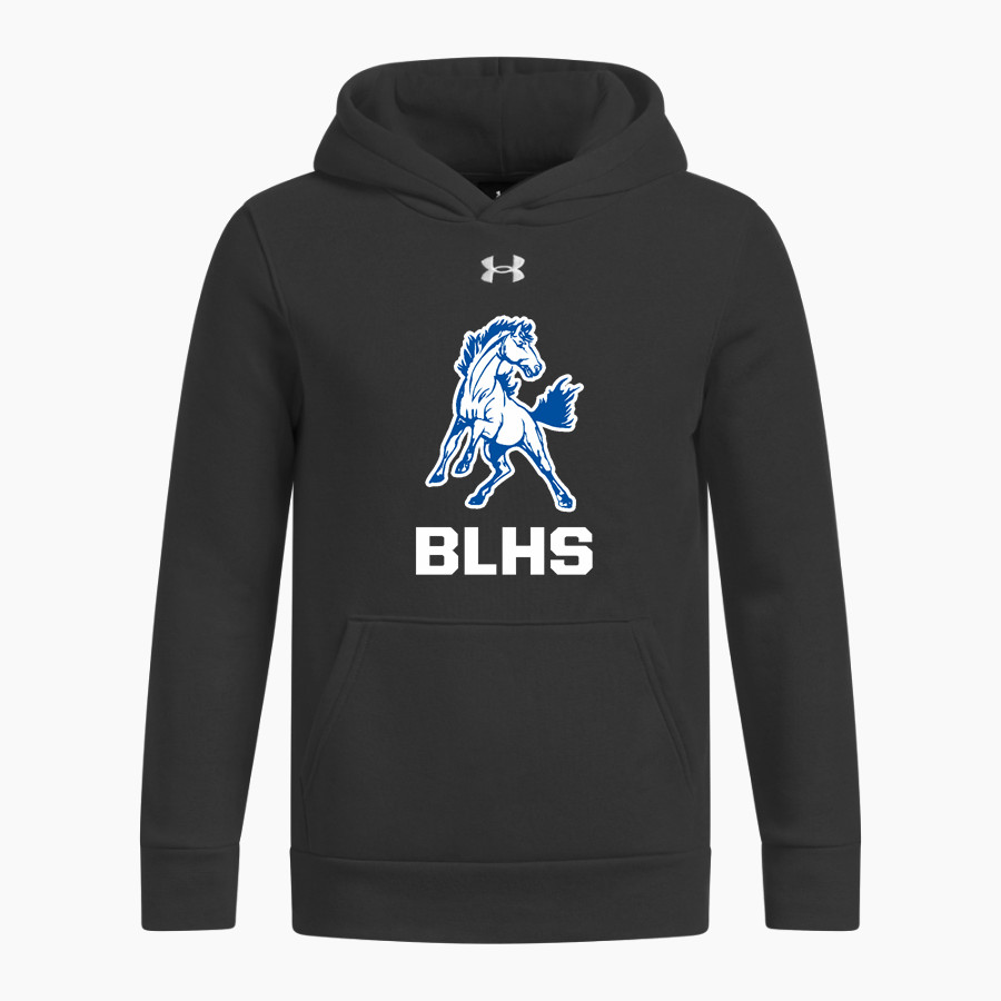 BLHS Mustangs <span class="pdp-name-mascot">BLHS Mustangs</span> UA Youth Icon Fleece Hoodie