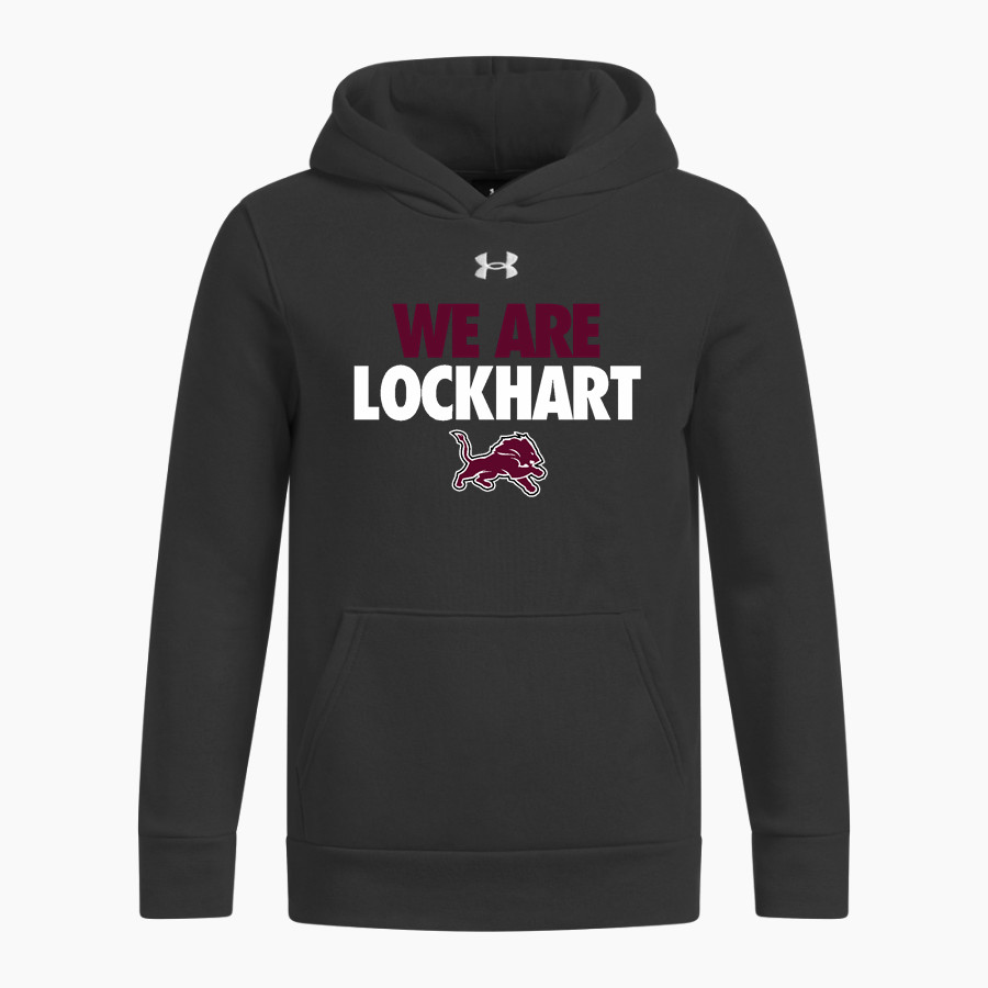 LOCKHART HIGH SCHOOL LIONS UA Youth Icon Fleece Hoodie