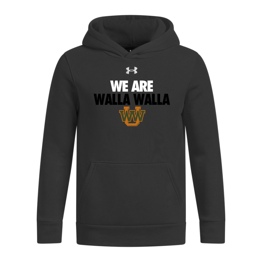 Walla Walla Wolves <span class="pdp-name-mascot">Walla Walla Wolves</span> UA Youth Icon Fleece Hoodie