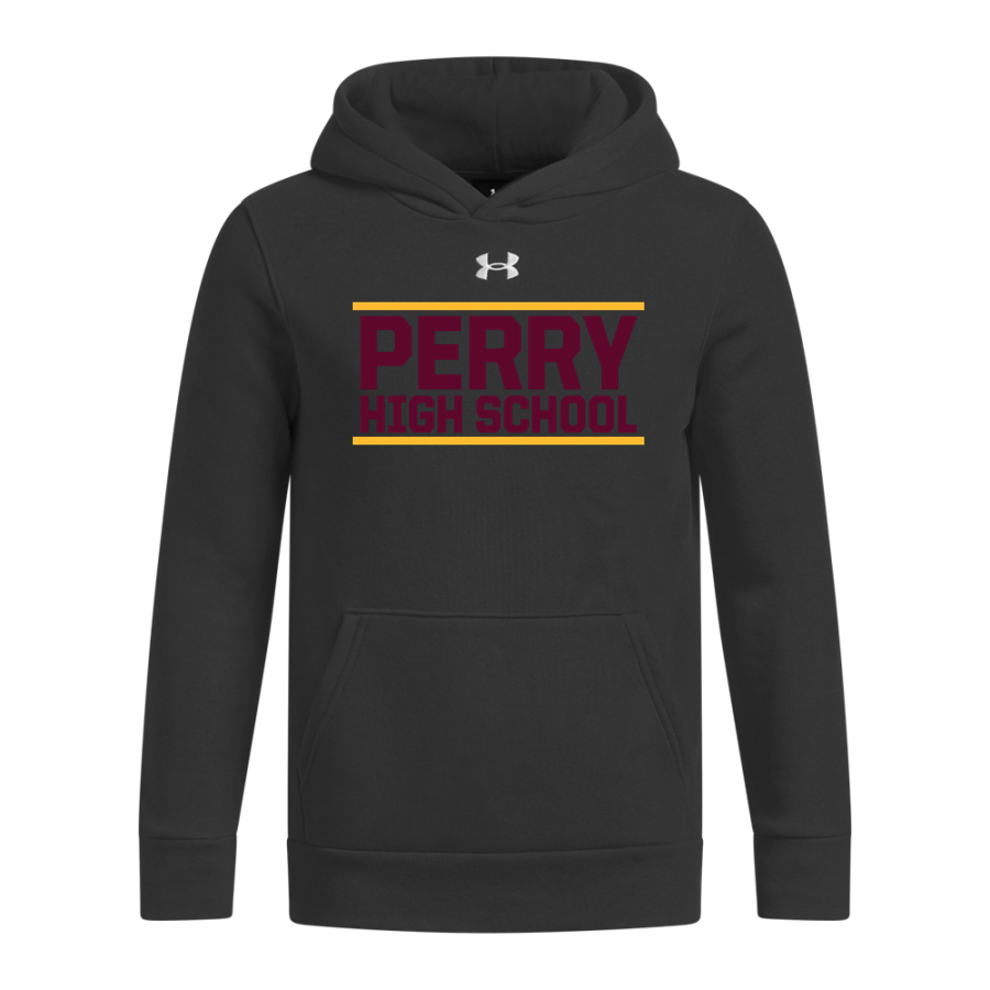 PERRY HIGH SCHOOL PANTHERS <span class="pdp-name-mascot">PERRY PANTHERS</span> UA Youth Icon Fleece Hoodie